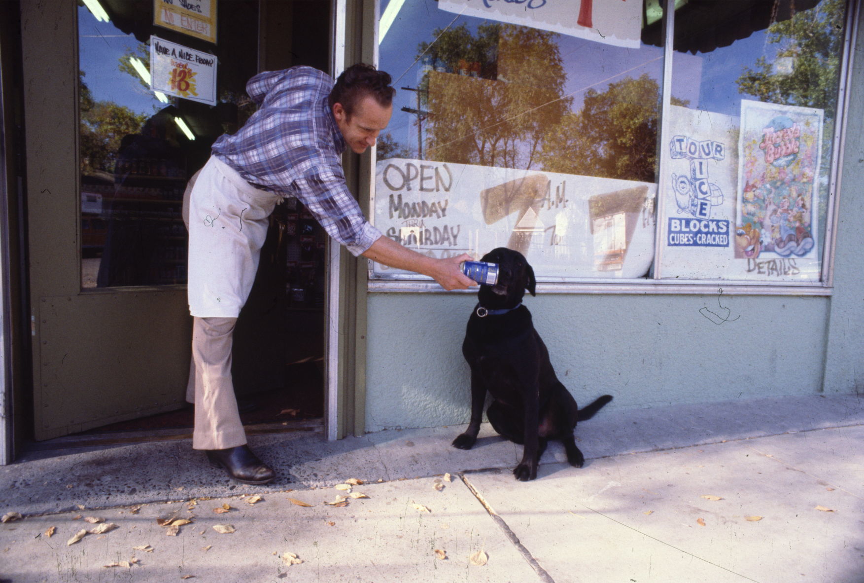 Dog at 10th Avenue Grocery